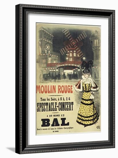 Moulin Rouge Bal Roedel-null-Framed Giclee Print