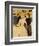 Moulin Rouge (La Goulue Et La Mome Fromage)-Henri de Toulouse-Lautrec-Framed Giclee Print