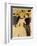 Moulin Rouge (La Goulue Et La Mome Fromage)-Henri de Toulouse-Lautrec-Framed Giclee Print