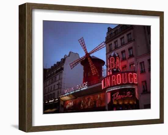 Moulin Rouge, Montmartre, Paris, France, Europe-Jim Nix-Framed Photographic Print