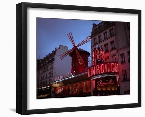 Moulin Rouge, Montmartre, Paris, France, Europe-Jim Nix-Framed Photographic Print