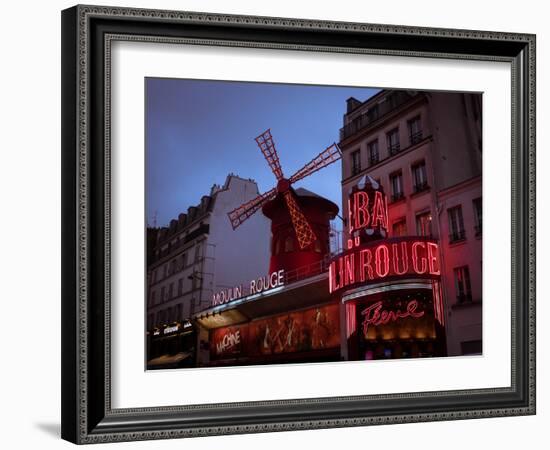 Moulin Rouge, Montmartre, Paris, France, Europe-Jim Nix-Framed Photographic Print