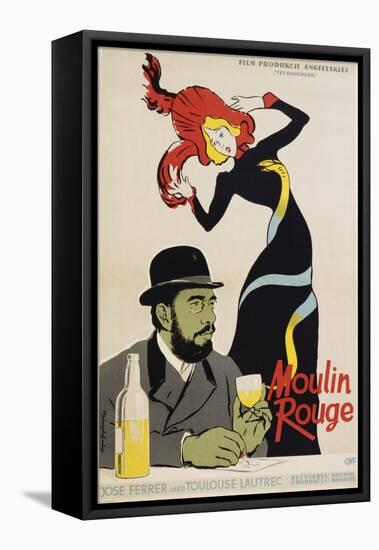 Moulin Rouge Movie Poster-null-Framed Premier Image Canvas