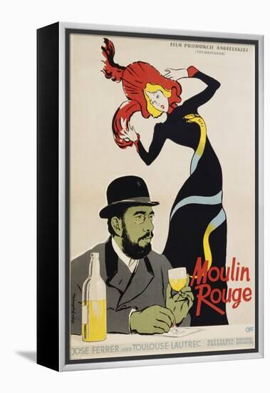 Moulin Rouge Movie Poster-null-Framed Premier Image Canvas