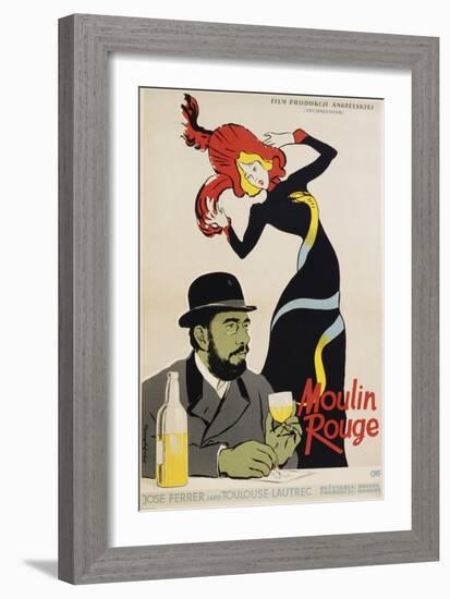 Moulin Rouge Movie Poster-null-Framed Giclee Print