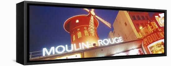 Moulin Rouge, Paris, France-null-Framed Stretched Canvas