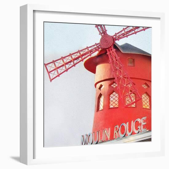 Moulin Rouge-Tosh-Framed Art Print