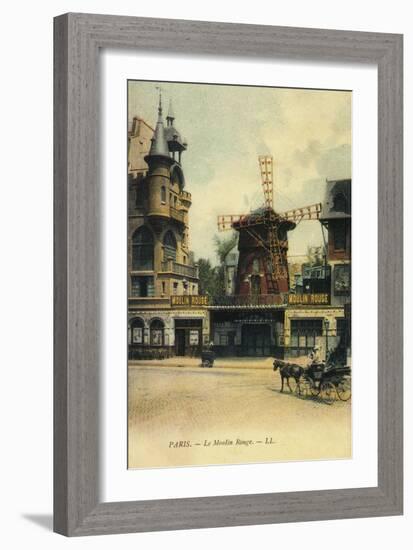 Moulin Rouge-null-Framed Giclee Print