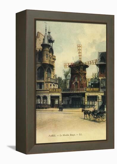 Moulin Rouge-null-Framed Premier Image Canvas