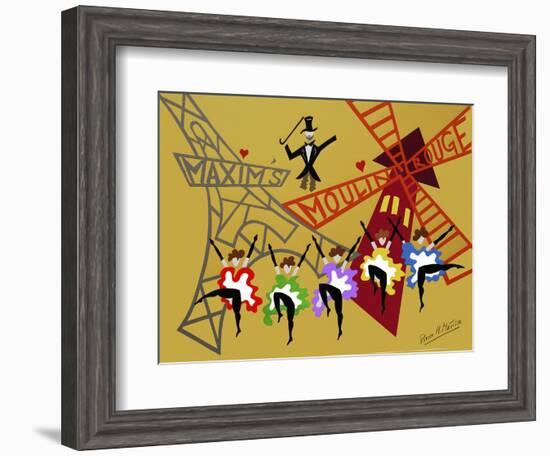 Moulin Rouge-Pierre Henri Matisse-Framed Giclee Print