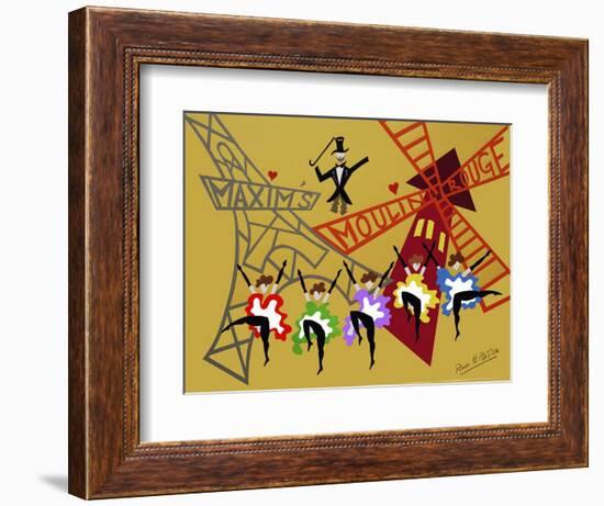 Moulin Rouge-Pierre Henri Matisse-Framed Giclee Print