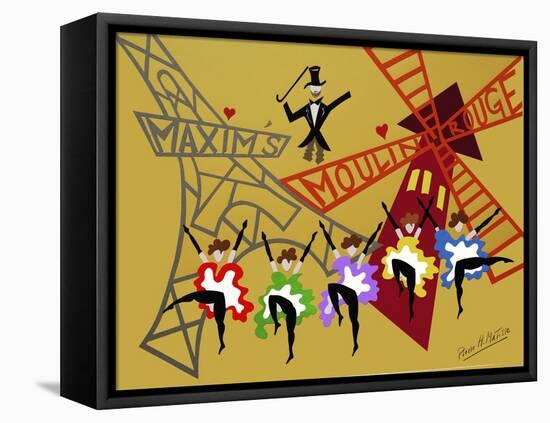 Moulin Rouge-Pierre Henri Matisse-Framed Premier Image Canvas