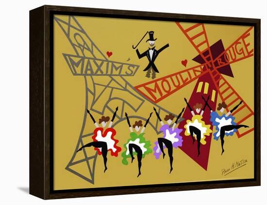 Moulin Rouge-Pierre Henri Matisse-Framed Premier Image Canvas