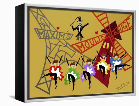 Moulin Rouge-Pierre Henri Matisse-Framed Premier Image Canvas