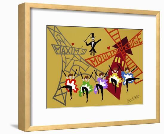 Moulin Rouge-Pierre Henri Matisse-Framed Giclee Print