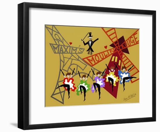 Moulin Rouge-Pierre Henri Matisse-Framed Giclee Print