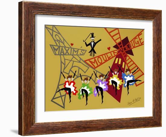 Moulin Rouge-Pierre Henri Matisse-Framed Giclee Print