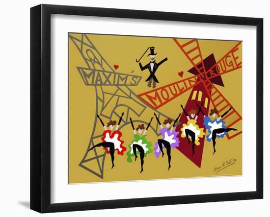 Moulin Rouge-Pierre Henri Matisse-Framed Giclee Print