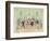 Moulinet, a Quadrille Step with Linked Hands-George Cruikshank-Framed Art Print