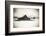 Moulton Barn and Tetons in winter, Grand Teton National Park, Wyoming, USA-Russ Bishop-Framed Photographic Print