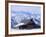 Moulton Barn below the Teton Range in winter-Scott T^ Smith-Framed Photographic Print