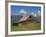 Moulton Barn on with the Grand Tetons Range, Grand Teton National Park, Wyoming, USA-Neale Clarke-Framed Photographic Print