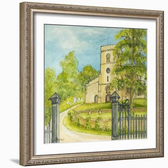 Moulton Curch, 2010-Joan Thewsey-Framed Giclee Print