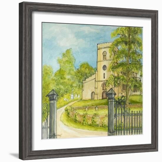 Moulton Curch, 2010-Joan Thewsey-Framed Giclee Print