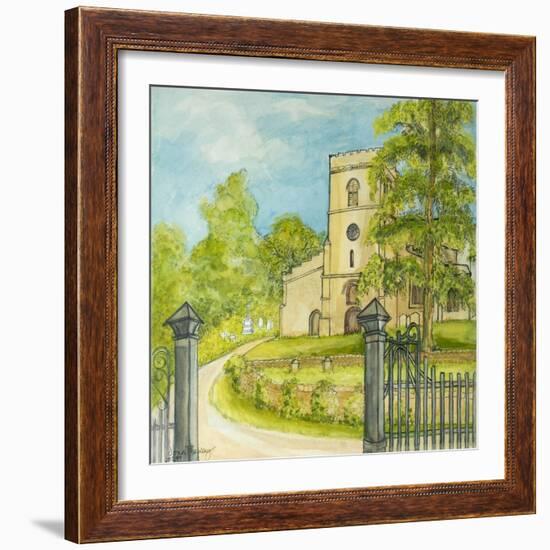 Moulton Curch, 2010-Joan Thewsey-Framed Giclee Print