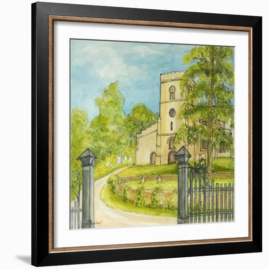 Moulton Curch, 2010-Joan Thewsey-Framed Giclee Print