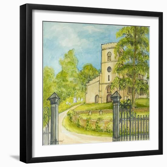 Moulton Curch, 2010-Joan Thewsey-Framed Giclee Print