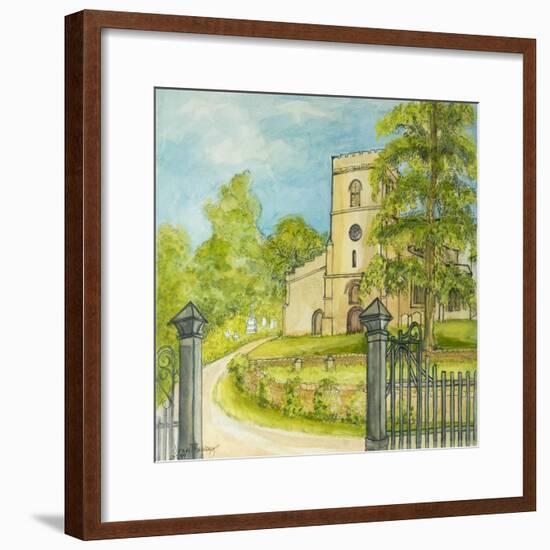 Moulton Curch, 2010-Joan Thewsey-Framed Giclee Print