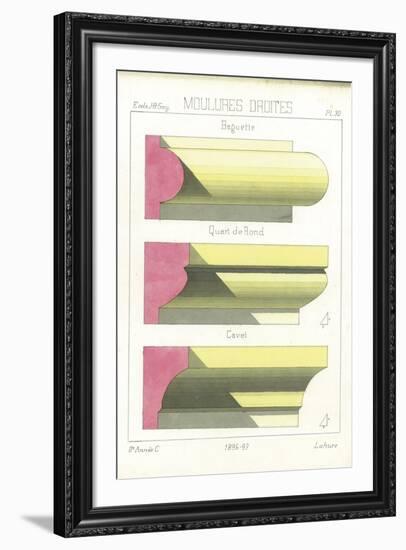 Moulures Droites-Stephanie Monahan-Framed Giclee Print