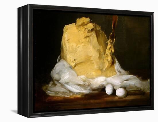 Mound of Butter-Antoine Vollon-Framed Premier Image Canvas