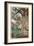 Mount Akiba from the Series Scenes of Famous Places Along the Tokaido Road-Kyosai Kawanabe-Framed Giclee Print