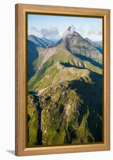 Mount Anahootz, Baranof Island, Alexander Archipelago, Southeast Alaska, USA-Mark A Johnson-Framed Premier Image Canvas