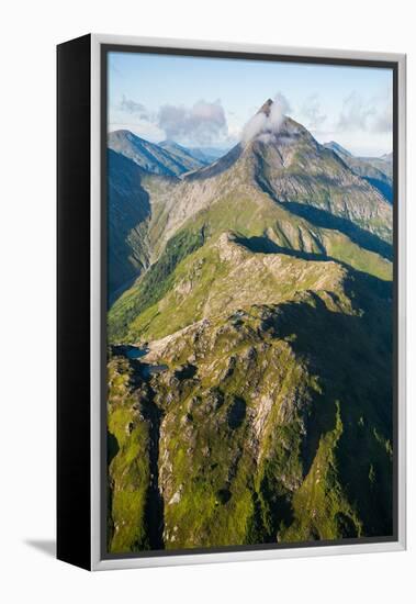 Mount Anahootz, Baranof Island, Alexander Archipelago, Southeast Alaska, USA-Mark A Johnson-Framed Premier Image Canvas