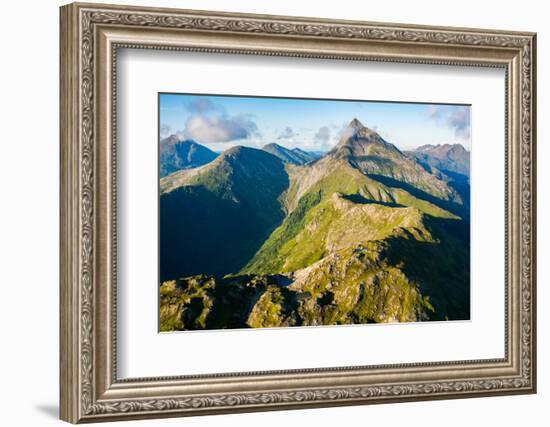 Mount Anahootz, Baranof Island, Alexander Archipelago, Southeast Alaska, USA-Mark A Johnson-Framed Photographic Print