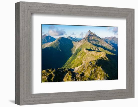 Mount Anahootz, Baranof Island, Alexander Archipelago, Southeast Alaska, USA-Mark A Johnson-Framed Photographic Print