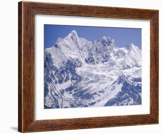 Mount Annapurna, Himalayas, Nepal, Asia-N A Callow-Framed Photographic Print