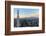 Mount Ararat and Yerevan viewed from Cascade at sunrise, Yerevan, Armenia, Central Asia, Asia-G&M Therin-Weise-Framed Photographic Print