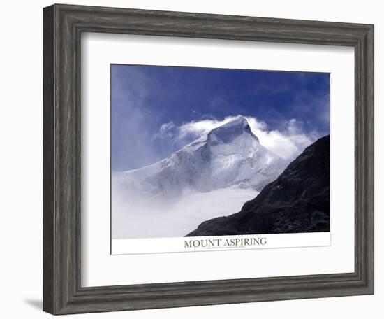 Mount Aspiring-AdventureArt-Framed Photographic Print