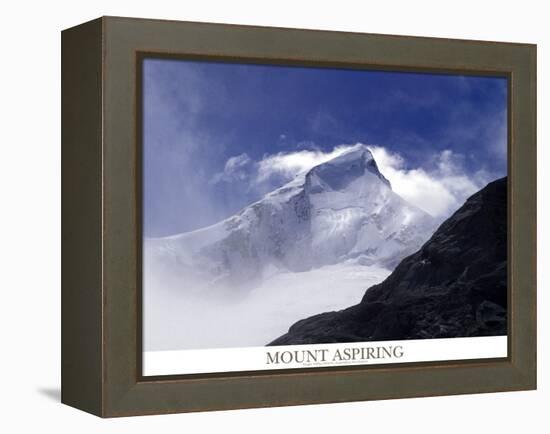 Mount Aspiring-AdventureArt-Framed Premier Image Canvas