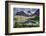 Mount Assiniboine and glacier above a beautiful reflection, Alberta, Canada.-Howie Garber-Framed Photographic Print