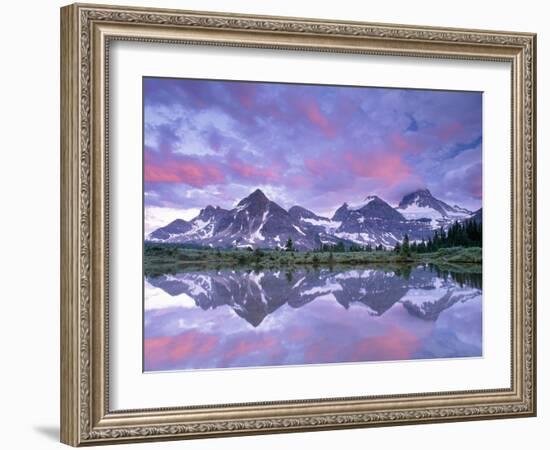 Mount Assiniboine, Canada-David Nunuk-Framed Photographic Print