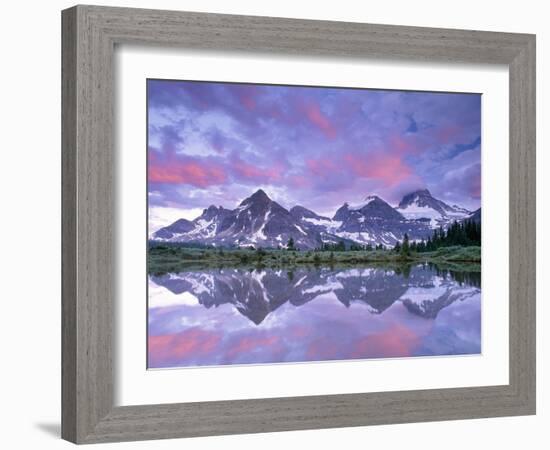 Mount Assiniboine, Canada-David Nunuk-Framed Photographic Print