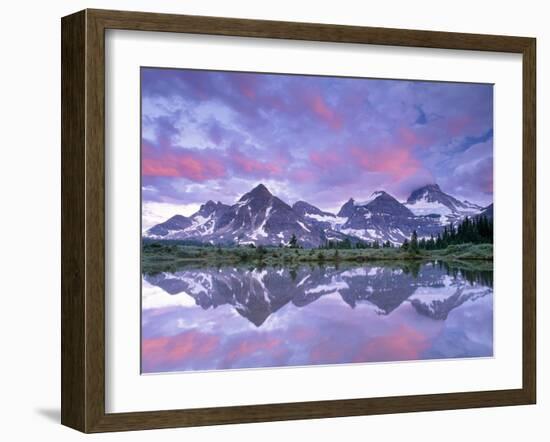 Mount Assiniboine, Canada-David Nunuk-Framed Photographic Print