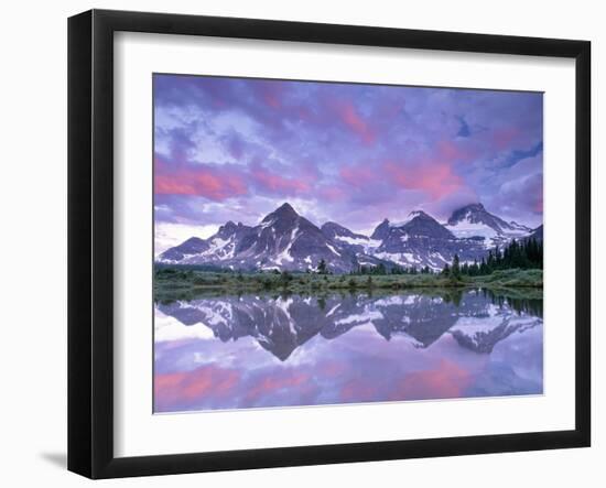 Mount Assiniboine, Canada-David Nunuk-Framed Photographic Print