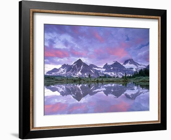 Mount Assiniboine, Canada-David Nunuk-Framed Photographic Print