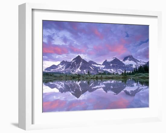 Mount Assiniboine, Canada-David Nunuk-Framed Photographic Print